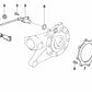 Junta tórica (O-Ring) OEM 12141727220 para BMW E30, E36, E34, E32, E38, E31. Original BMW.