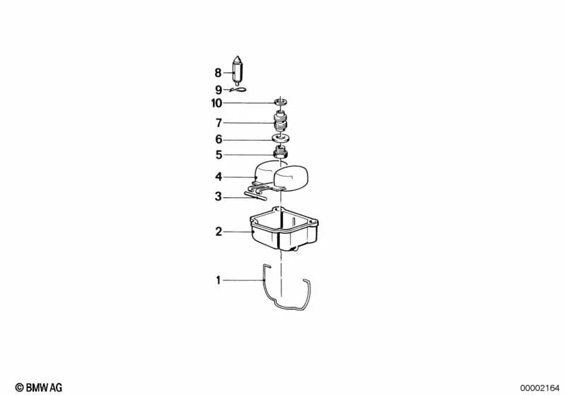 Buse principale pour BMW E46, F30, F80 (OEM 13111260972). BMW d'origine