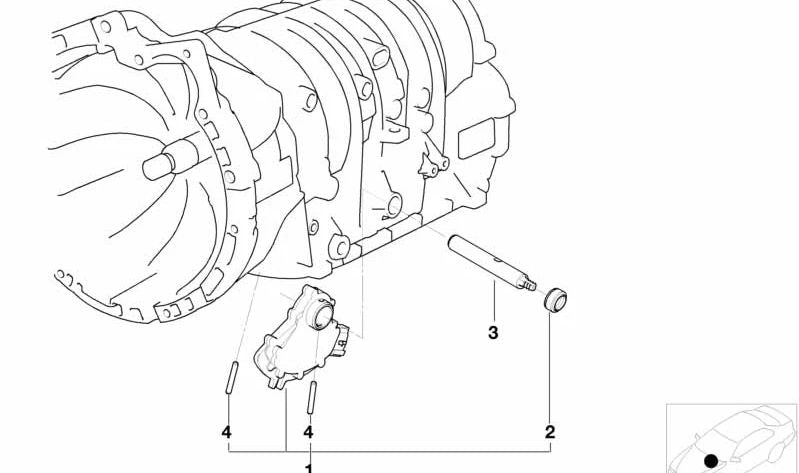 Juego de Interruptores de Posición para BMW E46, E39, E83, E53 (OEM 24357532668). Original BMW