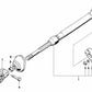 Eje de Dirección Inferior para BMW Serie 5 E34, Serie 7 E32, Serie 8 E31 (OEM 32311162082). Original BMW.