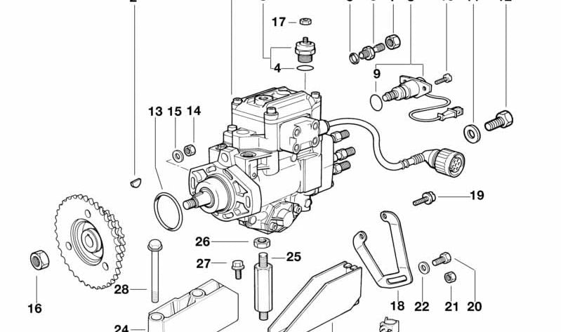 Interruptor Magnético para BMW E30, E36, E28, E34, E39, E38 (OEM 13512243295). Original BMW.