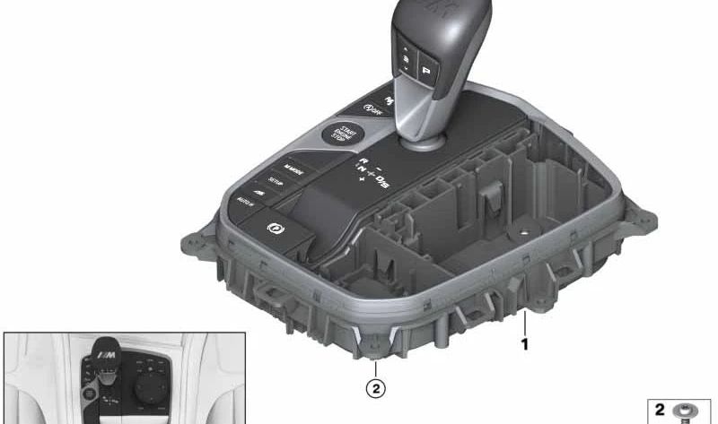 Center console control unit for BMW 3 Series G80, G81, 4 Series G82, G83, 8 Series F91, F92, F93, X3 F97N, X4 F98N, X5 F95, X6 F96 (OEM 61317888396). Genuine BMW