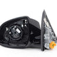 Espejo exterior sin cristal, calefactado, izquierdo para BMW F25 (OEM 51167395693). Original BMW