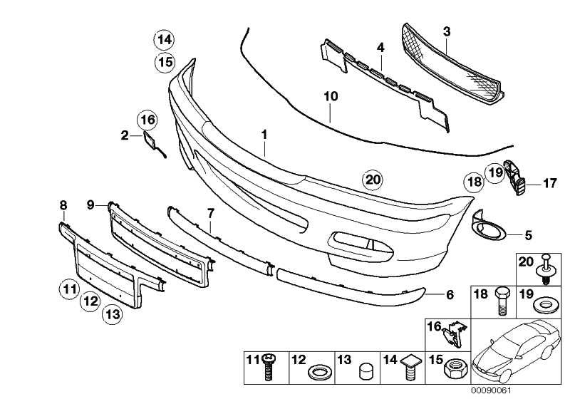 Embellecedor Carcasa Antiniebla Frontal Delantero Para Bmw E46. Original Recambios