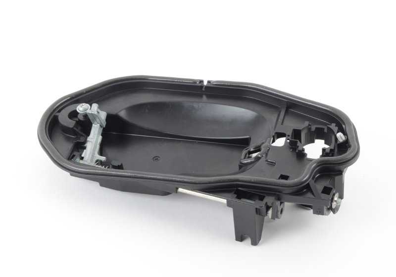 Maneta exterior de puerta delantera derecha OEM 51203449078 para BMW E83 (X3). Original BMW.