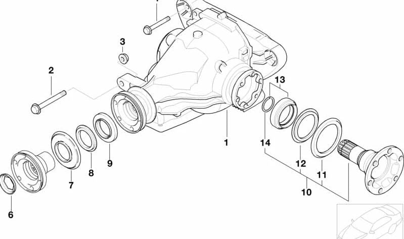 Tuerca autoblocante OEM 33306760349 para BMW E81, E82, E87, E88, F20, F21, F22, F23, G42, G87, E46, E90, E91, E92, E93, F30, F31, F34, F35, G20, G21, G28, G80, G81, F32, F33, F36, G22, G23, G26, G82, G83, E39, E60, E61, F07, F10, F11, F18, F90, G30,