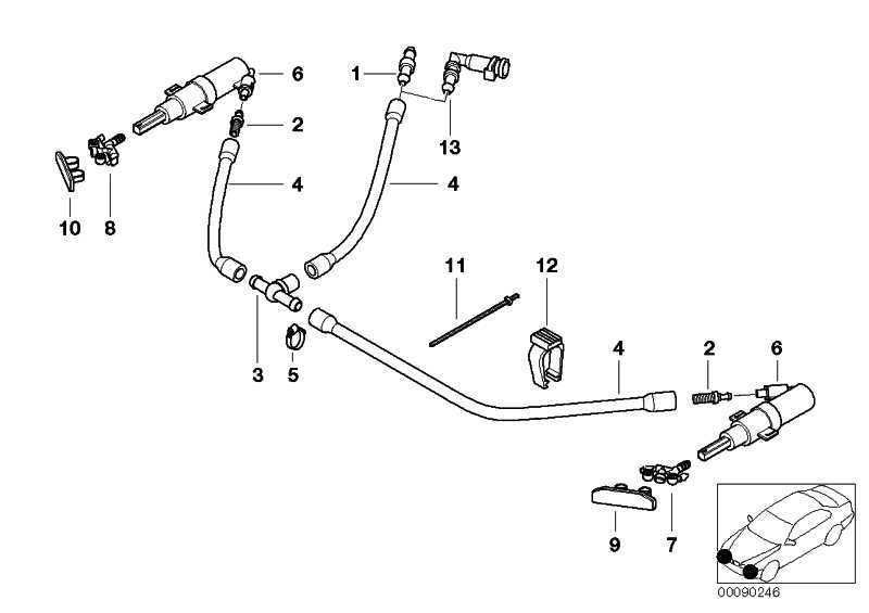 Boquilla Pulverizadora Para Bmw E46 Compact. Original Recambios