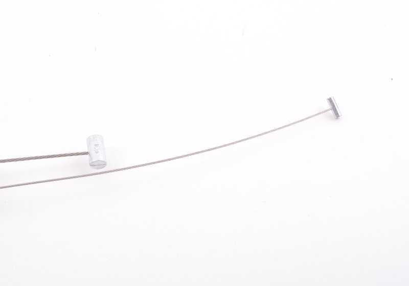 Cable de liberación de emergencia para BMW Serie 5 E60, E60N (OEM 51247201606). Original BMW