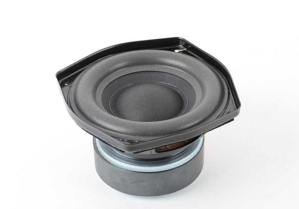 Subwoofer original OEM 65139143268 para sistema de sonido Top Hi-Fi en BMW Z4 (E85, E86). Mejora de audio premium.