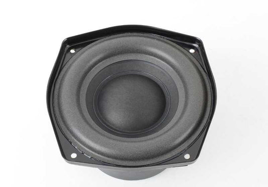 Subwoofer original OEM 65139143268 para sistema de sonido Top Hi-Fi en BMW Z4 (E85, E86). Mejora de audio premium.