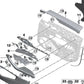 Clip de fijación OEM 07147054461 para BMW F40, F44, F06, F12, F13, F91, F92, F93, G14, G15, G16, F25, F15, E71, E72. Original BMW.