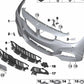 OEM 5118061641 Printing front bumper for BMW F34. Original BMW.