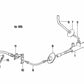 Pinza de retención para BMW Serie 3 E36, Serie 5 E34 (OEM 21522226456). Original BMW