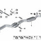 Obere Klemme für BMW 1er E81, E82, E87, E87N, E88 (OEM 18207551218). Original BMW.