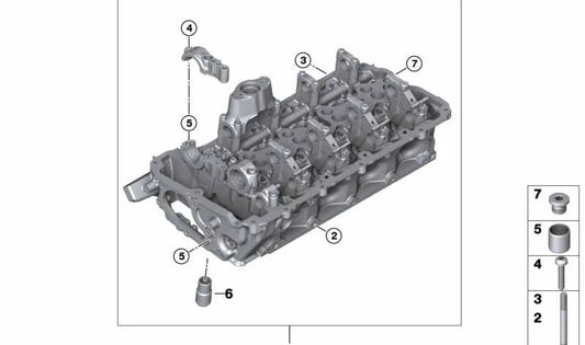 BMW X5 E70, X6 E71 (OEM 11127586179). BMW originale