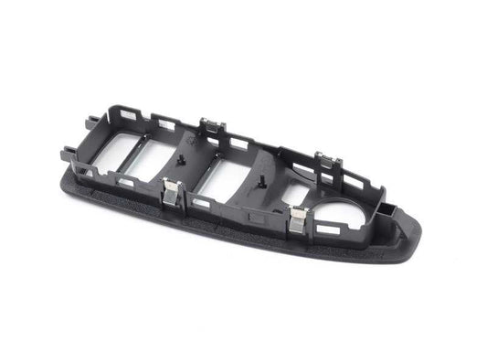 Driver's Window Switch Frame OEM 51417403896 for BMW 1 Series (F20), 2 Series (F22), 3 Series (F30, F31, F34, F80) and 4 Series (F36). Original BMW.