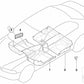 18-mm-Drehverschluss für BMW 5er E39, 7er E38 (OEM 51478177605). Original BMW