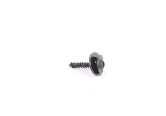 Round head screw for BMW 3 Series F30, F31, F34, F35, F80, 4 Series F32, F33, F36, F82, F83, 5 Series F07, F10, F11, F18, 6 Series F06, F12, F13, 7 Series F01, F02, F04, X4 F98, X5 F15, X6 F16 (OEM 07149240740). Genuine BMW