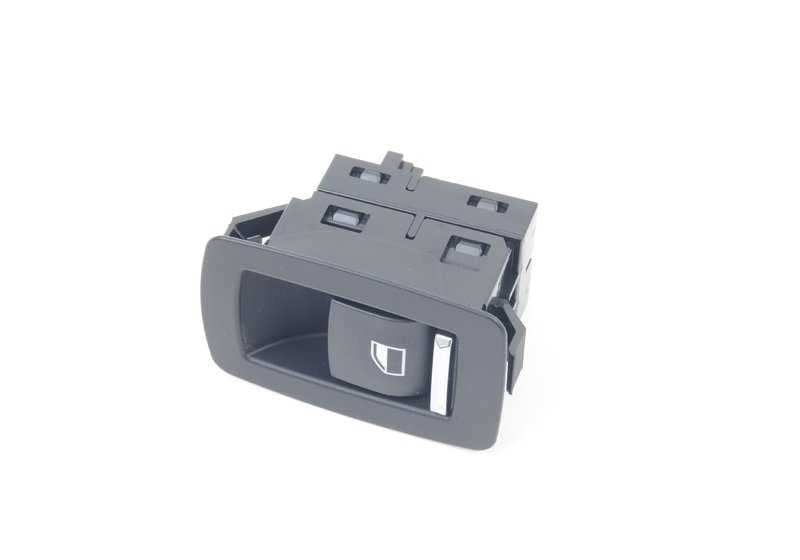 Interruptor de elevalunas trasero negro OEM 61319361936 para BMW F30, F31, F34, F35, F36, F80, F25, F26, F15, F16, F85, F86. Original BMW.