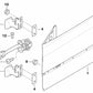 Limitador de puerta delantero para BMW Serie 3 E46 (OEM 51218204173). Original BMW.