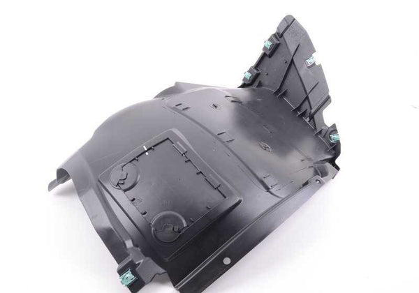 Cubierta del guardabarros inferior derecha para BMW E82, E88 (OEM 51717180150). Original BMW