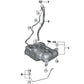 Almohadilla de espuma para BMW U06, G20, G21, G28, G80, G22, G23, G26, G82, G83, F90N, G30N, G31N, G32N, F91, F92, F93, G14, G15, G16, U11, F95, F95N, G05, G05N, G18, G18N, F96, F96N, G06, G06N, G07, G07N, G29 (OEM 16118483389). Original BMW