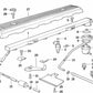 Fuel Line Bracket for BMW 3 Series E36, 5 Series E34 (OEM 13311730202). Original BMW