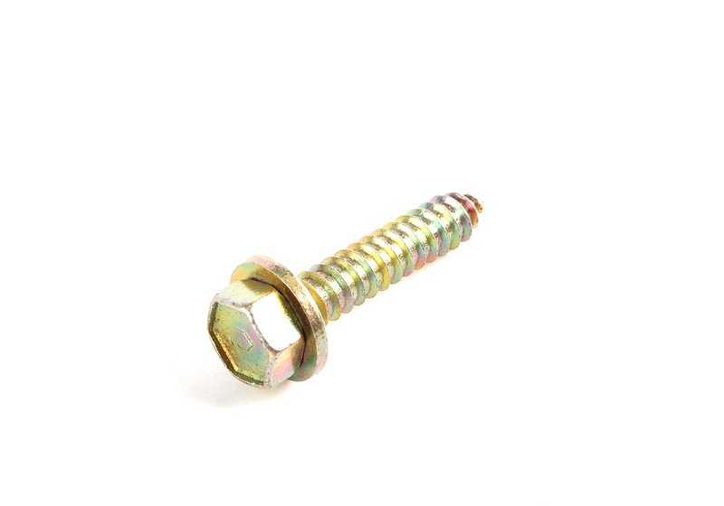 Tornillo de chapa con hexágono para BMW E30, E28, E34, E24, E23, E32 (OEM 07119916975). Original BMW