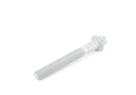 Screw M10X75 ZNS3 for BMW 1 Series F20, F21, 2 Series F22, F23, 3 Series F30, F31, F34, F35, 4 Series F32, F33, F36, 5 Series F07N, F10, F11, F18, X1 E84, X3 F25 , X4 F26, X5 F15, X6 F16, Z4 E89 (OEM 23007603856). Genuine BMW