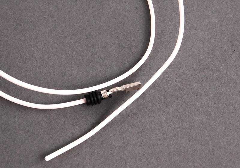 Contacto de enchufe MQS ELA con cable para BMW Serie 1 E81, E82, E87, E87N, E88, F20, F21, F52, Serie 3 E36, E46, E90, E91, E92, E93, F30, F31, F34, F35, G20, G21, G80, Serie 4 F32, Serie 5 E39, E60, E61, F07, F10, F11, F18, F90, G30, G31, G38, Serie 6 E6