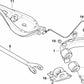 Tensor longitudinal derecho para BMW Serie 3 E46 (OEM 33322229686). Original BMW