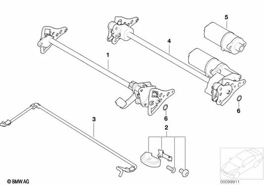 Junta tórica para BMW Serie 3 E46, Z4 E85, E86 (OEM 07119906356). Original BMW.