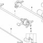 Rechter Sitzneigungsversteller für BMW E46, E63, E83, E53, E85 (OEM 52107111878). Original BMW