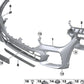 Cubierta de parachoques frontal imprimada para BMW G06 (OEM 51118081945). Original BMW