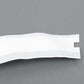 Front left silver decorative strip for BMW E21, E30, E12, E28, E24, E23 (OEM 51141866637). Original BMW.