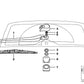 Pulsador Luneta Trasera Con Microinterruptor Para Bmw E46 E91 E61 . Original Recambios