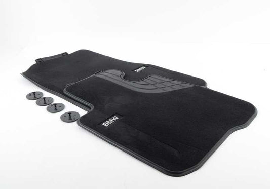 Textile Floor Mats for BMW 4 Series F32, F33, F36, F82, F83 (OEM 51472348199). Original BMW