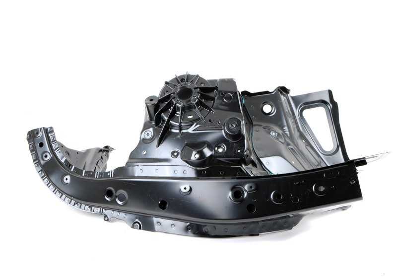 Revestimiento interior del paso de rueda delantero izquierdo OEM 41107259359 para BMW F10, F11, F06, F12, F13. Original BMW