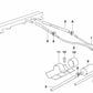 Juego de manguera de combustible/Abrazadera para BMW E30, E36, E34, E32, E38, E31 (OEM 13311703491). Original BMW