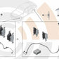 Juego de pastillas de freno con sensor de pastillas de freno para BMW Serie 3 E90, E91, E92, E93 (OEM 34112288878). Original BMW