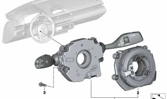 CONTROL MODULE IM COLUMN 61315A8199 for BMW G42, G20, G28, G22, G23, G26, G30, G38, G32, G14, G15, G16, G02, G06, G29. Original BMW.