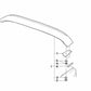 Right foil for BMW Series 5 E34 (OEM 51712231668). Genuine BMW