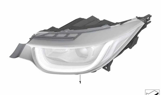 Faros LED derecho OEM 63118494340 para BMW i3 (I01). Original BMW.