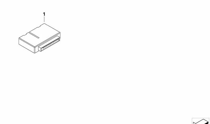 Módulo Gateway de Carrocería para BMW Serie 5 E60, E61, Serie 6 E63, E64 (OEM 61359176076). Original BMW