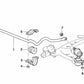 Cojinete de Goma Estabilizador para BMW Serie 5 E34, Serie 7 E32, Serie 8 E31 (OEM 31351132786). Original BMW