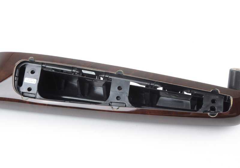 Reposabrazos de madera delantero derecho para BMW E46 (OEM 51418259958). Original BMW