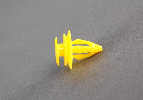 Clip amarillo para BMW E39, E52 y MINI R61 (OEM 51418172050). Original BMW