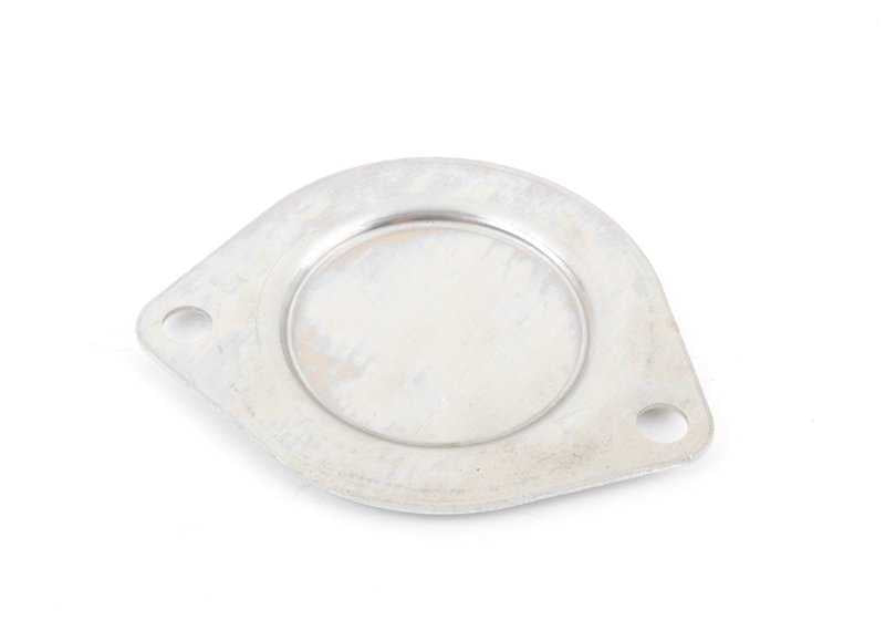 End cap with gasket for BMW E60, E61, E63, E64, E65, E66, X5 E53 (SKU 11117507391). Genuine BMW