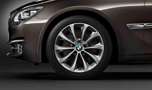 Turbine style 452 alloy wheels for BMW F07, F10, F11, F06, F12, F13, F01N, F02N (OEM 36116857672). Original BMW.