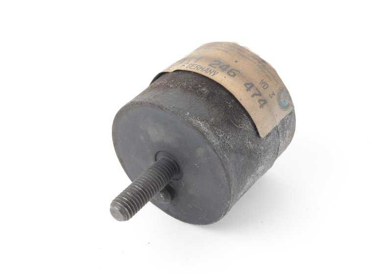 Cojinete de goma para BMW Serie 7 E23 (OEM 23711246474). Original BMW.